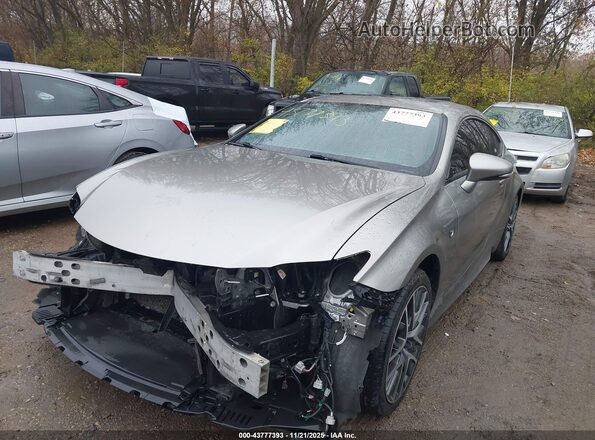 JTHSE5BC5G5006550 2016 LEXUS RC 350 Gray Առջևի ձախ երեք քառորդ տեսարան