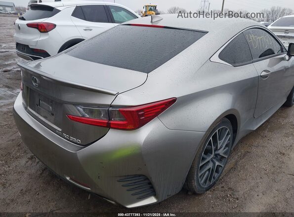 JTHSE5BC5G5006550 2016 LEXUS RC 350 Gray Հետևի աջ
