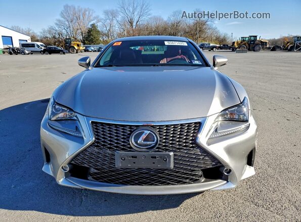 JTHSM5BC0H5003656 2017 LEXUS RC Silver Вид спереду