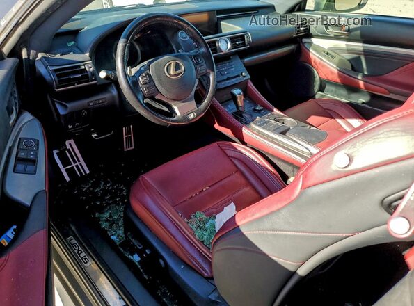 JTHSM5BC0H5003656 2017 LEXUS RC Silver Вид панелі приладів