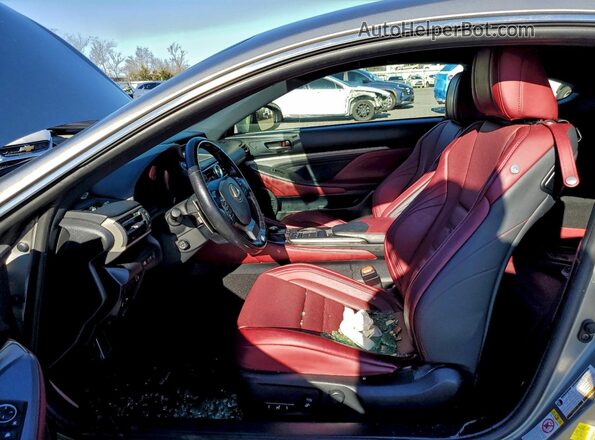JTHSM5BC0H5003656 2017 LEXUS RC Silver Вид салону спереду