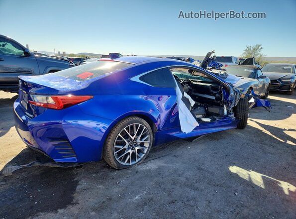 JTHSM5BC3H5003697 2017 LEXUS RC Blue უკანა მარჯვენა