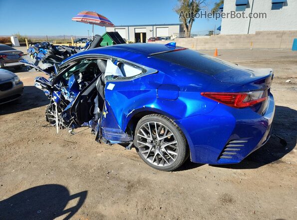 JTHSM5BC3H5003697 2017 LEXUS RC Blue უკანა მარცხენა