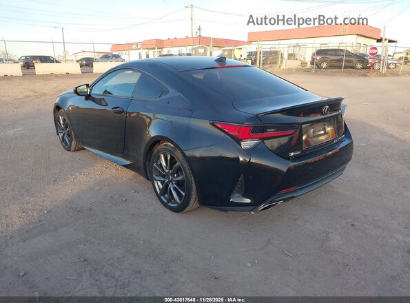 JTHSZ5BC2K5009855 2019 LEXUS RC 350 Black Trasero izquierdo