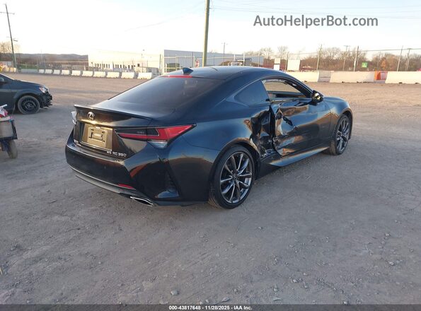JTHSZ5BC2K5009855 2019 LEXUS RC 350 Black Trasero derecho