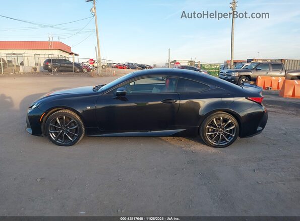 JTHSZ5BC2K5009855 2019 LEXUS RC 350 Black Vista interior de 360 grados