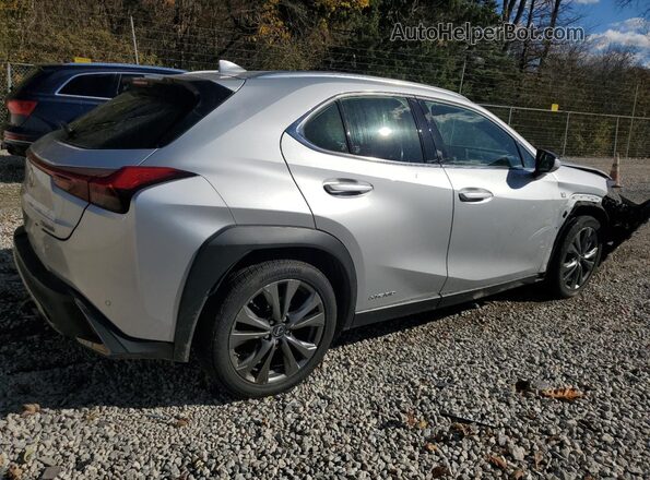 JTHU9JBH1K2000398 2019 LEXUS UX Silver Trasero derecho