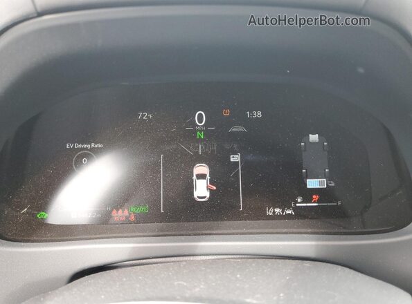 JTHUCJDH4S2010132 2025 LEXUS UX White Սարքավորումների վահանակի տեսք