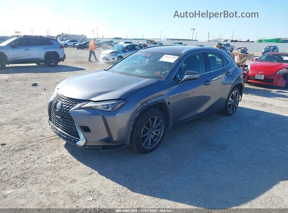 JTHX3JBH3M2032741 2021 LEXUS UX 200 Gray Vista tres cuartos delantera izquierda