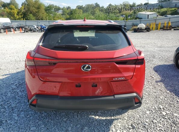 JTHX3JBH7N2049561 2022 LEXUS UX Red უკანა ხედი