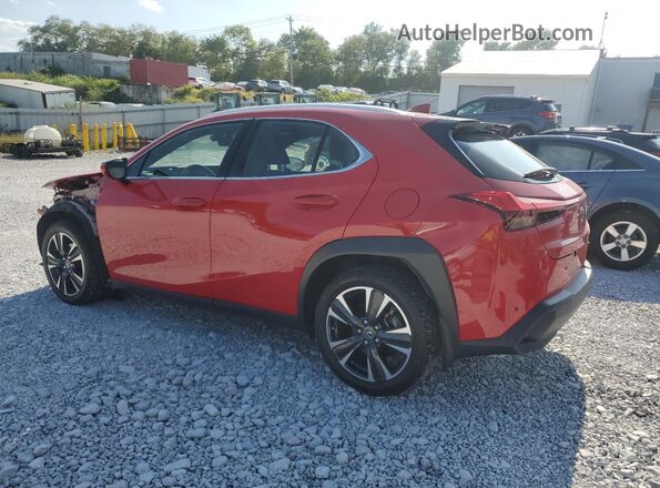 JTHX3JBH7N2049561 2022 LEXUS UX Red უკანა მარცხენა