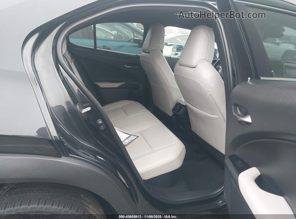 JTHX6JBH4P2142029 2023 LEXUS UX Black VIN კოდის სტიკერის ხედი