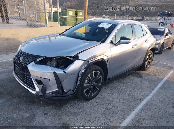 JTHX6JBHXR2189763 2024 LEXUS UX 250H Silver Առջևի ձախ երեք քառորդ տեսարան