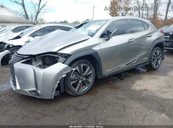 JTHX9JBH2L2020481 2020 LEXUS UX 250H Серый Передняя левая четверть