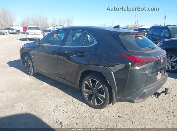 JTHX9JBH3M2051577 2021 LEXUS UX 250H Black Հետևի ձախ