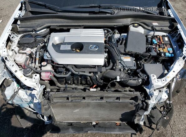 JTHX9JBH5L2035122 2020 LEXUS UX White ძრავის განყოფილების ხედი