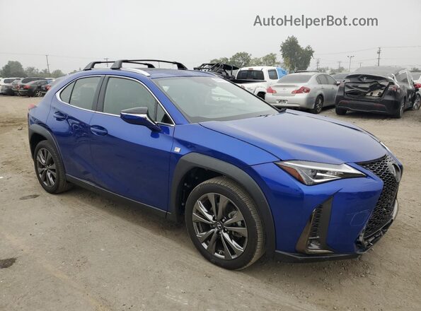 JTHY3JBH0K2007040 2019 LEXUS UX Blue Передня права чверть