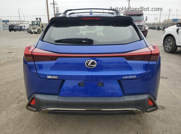 JTHY3JBH0K2007040 2019 LEXUS UX Blue Вид ззаду