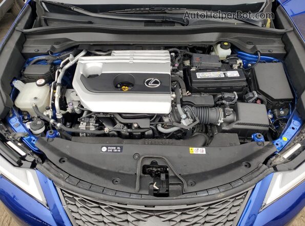 JTHY3JBH0K2007040 2019 LEXUS UX Blue Вид підкапотного простору