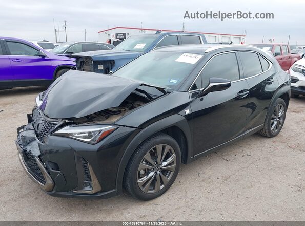 JTHY3JBH1K2001103 2019 LEXUS UX 200 Black Front left