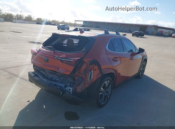 JTHY3JBH1K2012747 2019 LEXUS UX 200 Оранжевый Задняя правая четверть