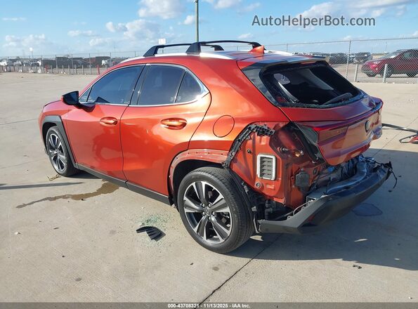JTHY3JBH1K2012747 2019 LEXUS UX 200 Оранжевый Задняя левая четверть