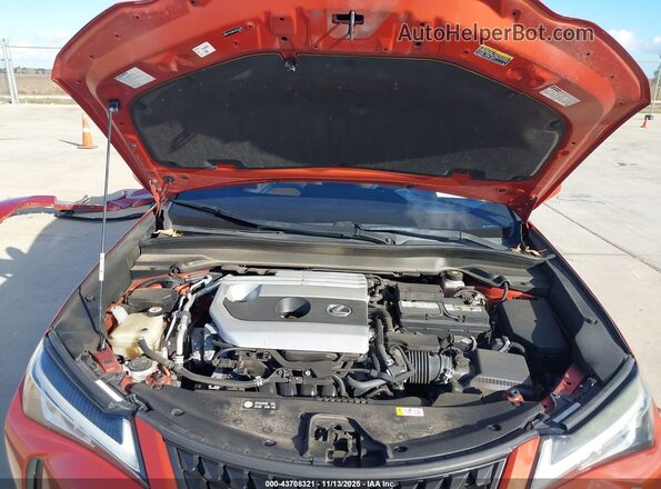 JTHY3JBH1K2012747 2019 LEXUS UX 200 Оранжевый Вид сзади