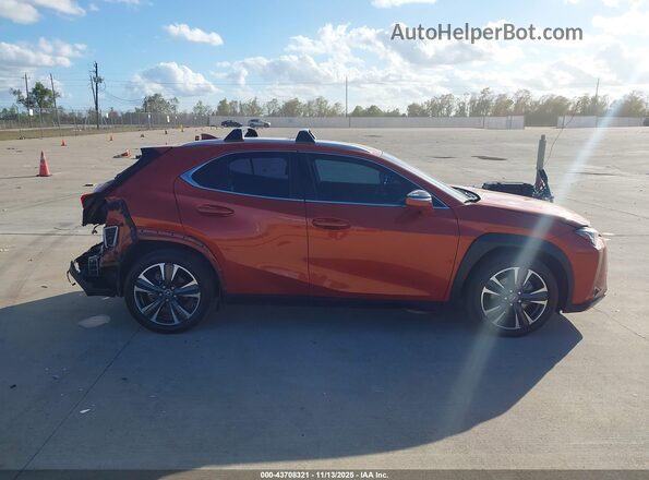 JTHY3JBH1K2012747 2019 LEXUS UX 200 Оранжевый Вид задней части салона