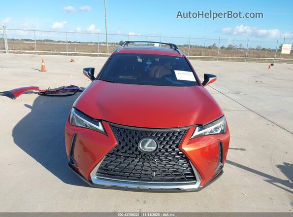 JTHY3JBH1K2012747 2019 LEXUS UX 200 Оранжевый Вид щитка приборов