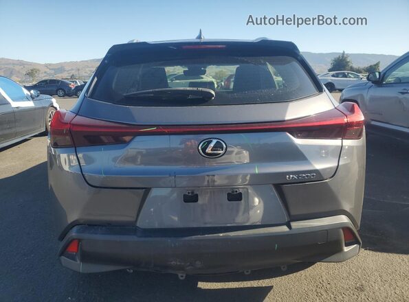 JTHY3JBH6K2016521 2019 LEXUS UX Gray Rear view