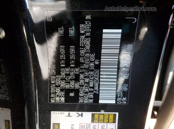 JTJAAAAB2SA030263 2025 LEXUS RZ Black 
