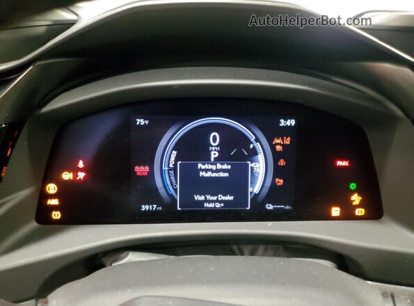 JTJAAAAB3RA026376 2024 LEXUS RZ White Widok zestawu wskaźników