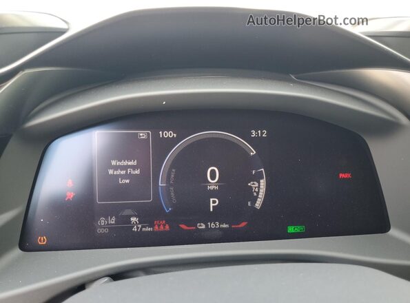 JTJAAAAB3SA028456 2025 LEXUS RZ Угольный Вид щитка приборов