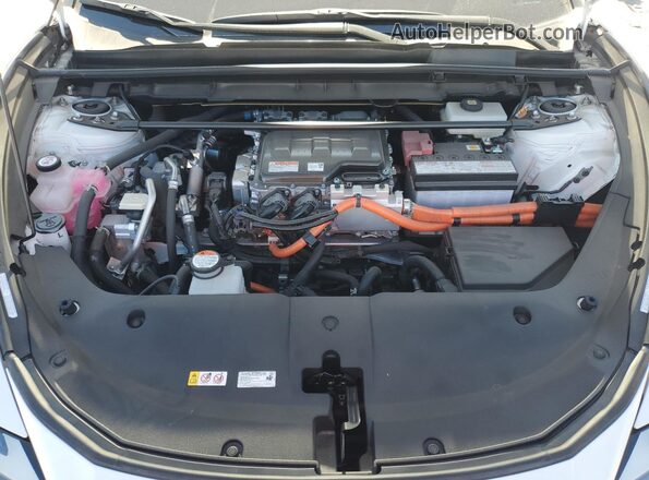 JTJAAAAB5PA018325 2023 LEXUS RZ Белый Вид подкапотного пространства
