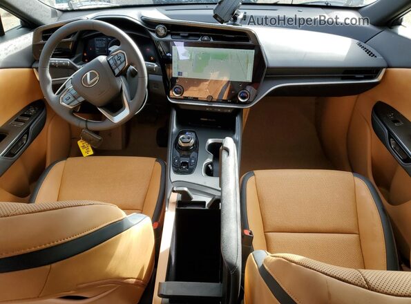 JTJAAAAB5RA028002 2024 LEXUS RZ Black Widok deski rozdzielczej