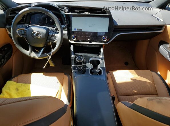 JTJAAAAB8PA006136 2023 LEXUS RZ White წინა პანელის ხედი