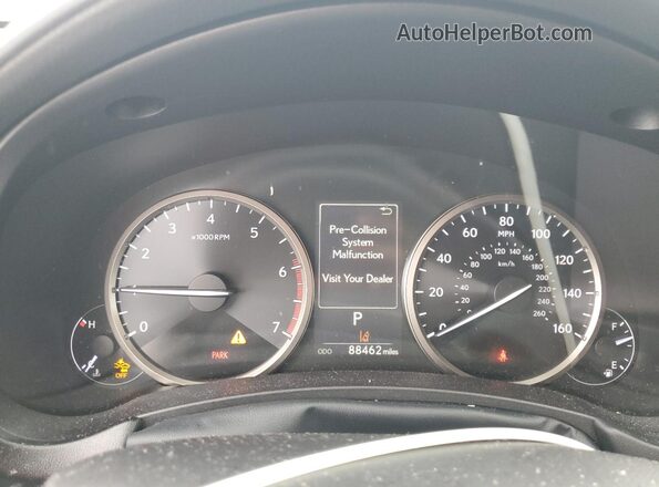JTJAARBZ3L5017574 2020 LEXUS NX Белый Вид щитка приборов
