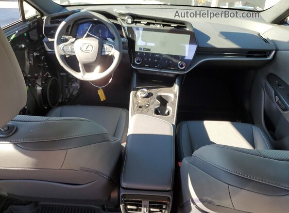 JTJABABB0SA012243 2025 LEXUS RZ Black წინა პანელის ხედი