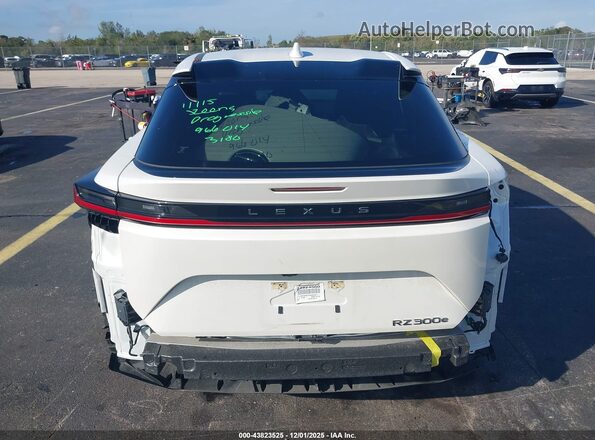 JTJABABB7RA004487 2024 LEXUS RZ 300E White 