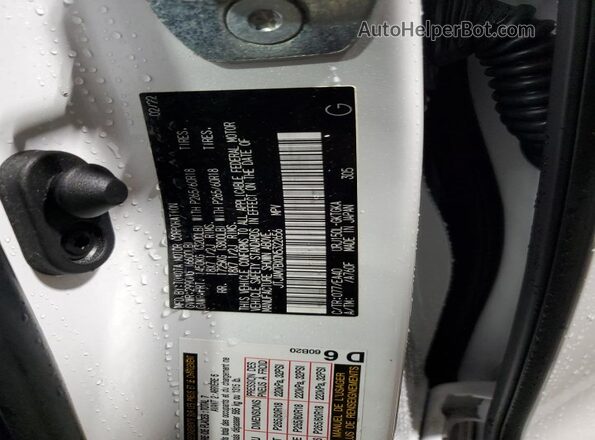 JTJAM7BX0N5322656 2022 LEXUS GX White Widok naklejki z numerem VIN