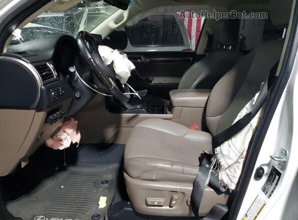 JTJAM7BX0N5322656 2022 LEXUS GX White Widok wnętrza z przodu