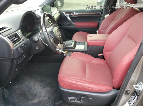 JTJAM7BX0P5369155 2023 LEXUS GX Gray Vista interior delantera