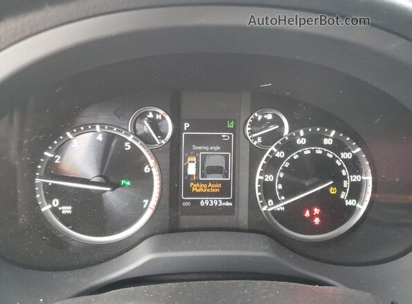 JTJAM7BX1L5246183 2020 LEXUS GX White Вид щитка приладів