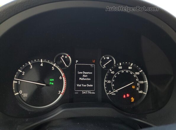 JTJAM7BX1N5306255 2022 LEXUS GX Gray Instrument cluster view