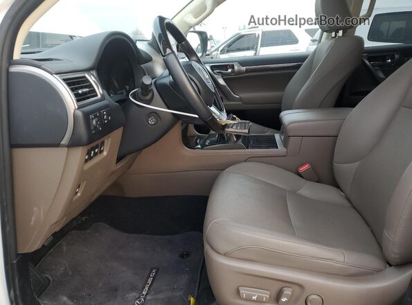 JTJAM7BX3P5365522 2023 LEXUS GX White Widok wnętrza z przodu