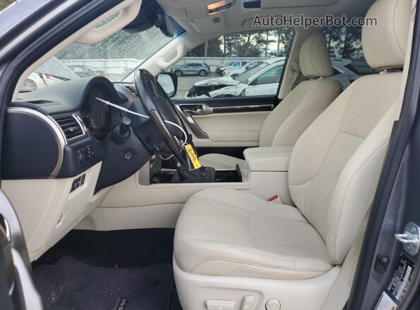 JTJAM7BX4M5295301 2021 LEXUS GX Gray Front interior view