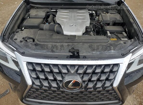JTJAM7BX4N5319985 2022 LEXUS GX Black Vista del compartimento del motor