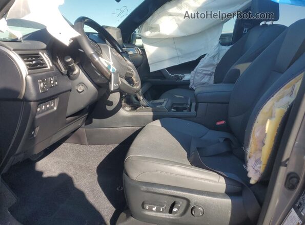 JTJAM7BX4P5376402 2023 LEXUS GX Gray Front interior view