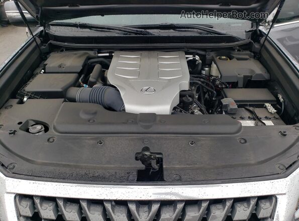 JTJAM7BX4P5376402 2023 LEXUS GX Gray Engine compartment view