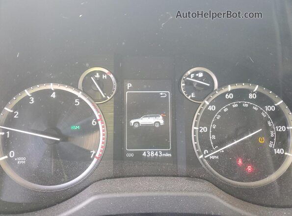 JTJAM7BX5M5285067 2021 LEXUS GX Серый Вид щитка приборов